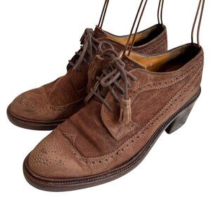 Ralph Lauren heeled oxfords